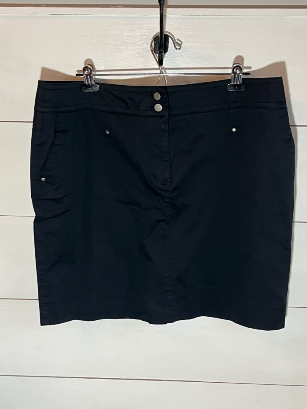 Cleo Petites Black Women's Skirt